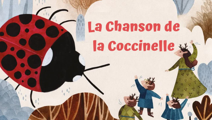 La Chanson de la Coccinelle comptine avec paroles pour